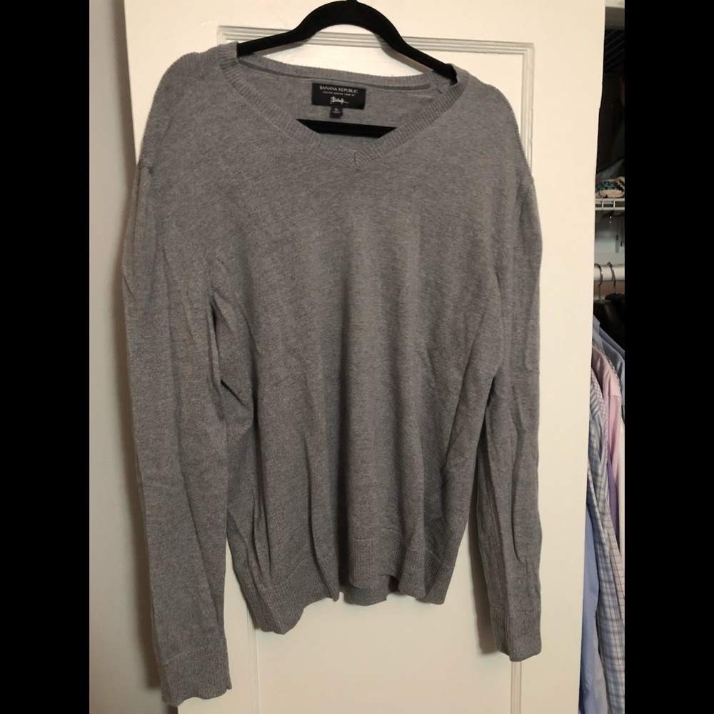 Italian Merino Yarn V Neck sweater